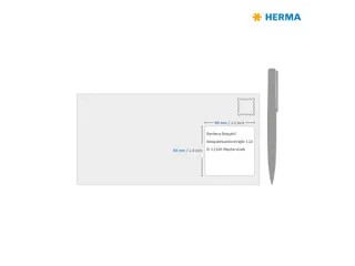 HERMA 10109 Verwijderbare etiketten A4 60x60mm Wit 300 stuks - 6