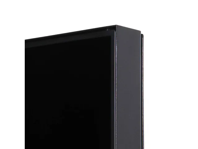 Digitale Totem Smart Line Zwart 43 inch Samsung scherm met Touchfolie