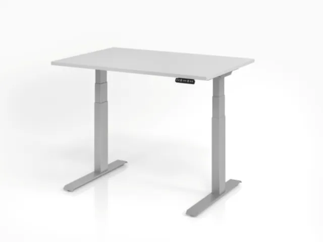 Av. régl. él. hauteur bureau assis/debout,HxlxP 640-1290x1200x800mm