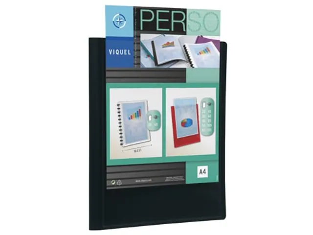 Viquel Showalbum 40 Tassen Zwart