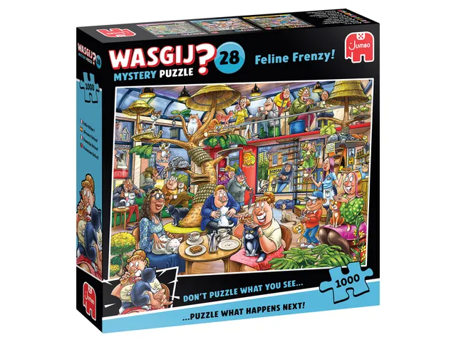Wasgij Mystery 28 Kat-en-muisspel Puzzel 1000 stukjes