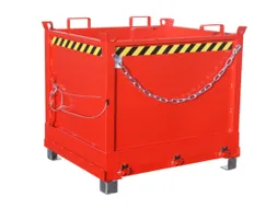 klapbodemcontainer,HxLxB 1145x1040x1245mm,1m³,hijsogen,vorksloffen