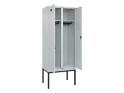 locker voor scheiding van kleding,HxBxD 2120x800x500mm,2vak