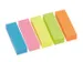 Info Page Marker Papier brillant 15x50mm 5 couleurs