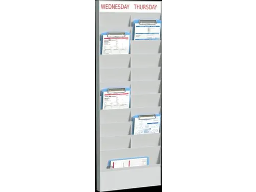 kantoorplanner,aanbouwmodule,20vakken,HxBxD 976x353x44mm