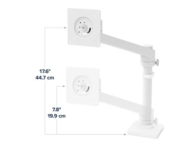 Bras 1 écran Ergotron NX Blanc