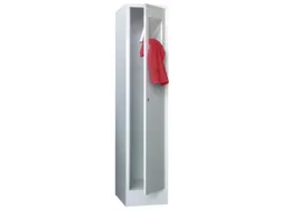 Wasgoed Vakken-/-sorteerkast Staalplaat 1850x400x500mm Sokkel Ral7035