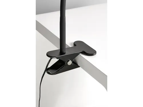 Bureaulamp Alco zwart LED met klem 230V 4W 40cm