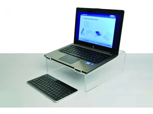 Acryl Laptopstandaard Transparant voor Laptops tot 17 Inch