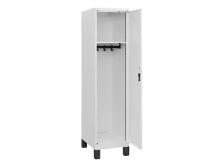 schoollocker,HxBxD 1630x400x500mm,1vak,vak B 400mm,cil.-slot,voeten - 1