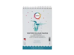 Aquarelblok Qrea A5 20 vel 200gr spiraal