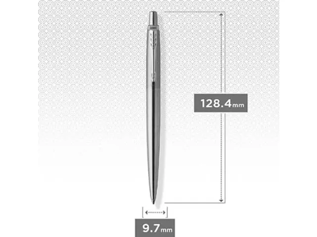 Jotter gelroller Stainless Steel CT, op blister