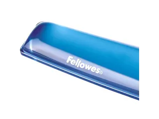 Polssteun toetsenbord Fellowes Crystals gel transparant blauw - 4