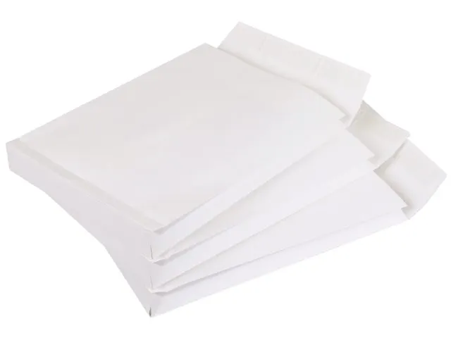 Envelop Monsterzak 262x371x38mm Zelfklevend Wit 150gr 125 Stuks