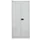 kantoorkast openslaande deuren HxBxD 1950x914x500mm Stalen Lichtgrijs