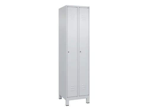locker,HxBxD 1950x500x500mm,2vak,vak B 250mm,cil.-slot,voeten