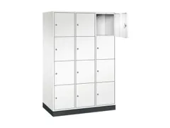 grootvolume-lockersysteem,HxBxD 1950x1220x600mm,3x4vakken,cil.-slot
