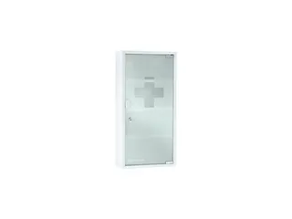 EHBO kast First Aid Only leeg 12x30x60 cm wit - 1