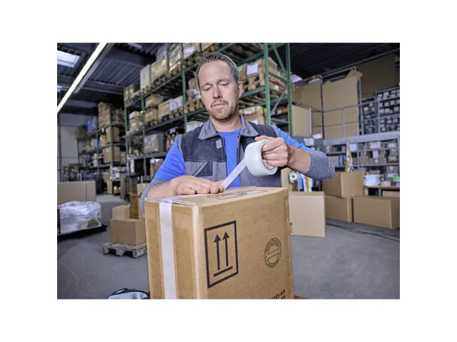 Tesa Pack Monofilamenttape 50mx50mm Transparant