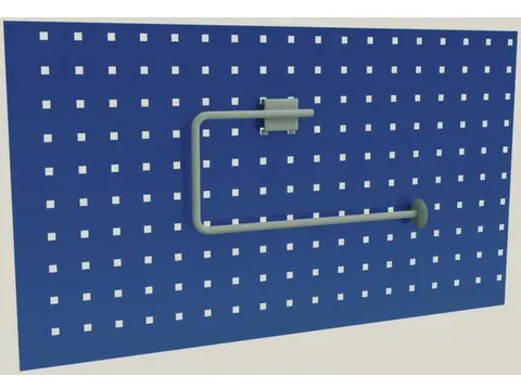Porte-rouleaux de papier p. paroi perforée l rouleaux 300 mm