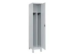 locker voor scheiding van kleding,HxBxD 1950x400x500mm,1vak