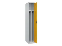 locker voor scheiding van kleding,HxBxD 1850x300x500mm,1vak