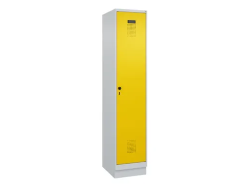 locker voor scheiding van kleding,HxBxD 1950x400x500mm,1vak