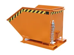 Kiepbak Staalplaat 910x840x1390mm Inh. 0.60m³ 300kg Oranje