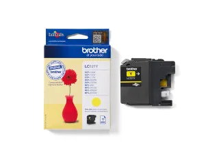Inktcartridge Brother LC-121Y geel - 1
