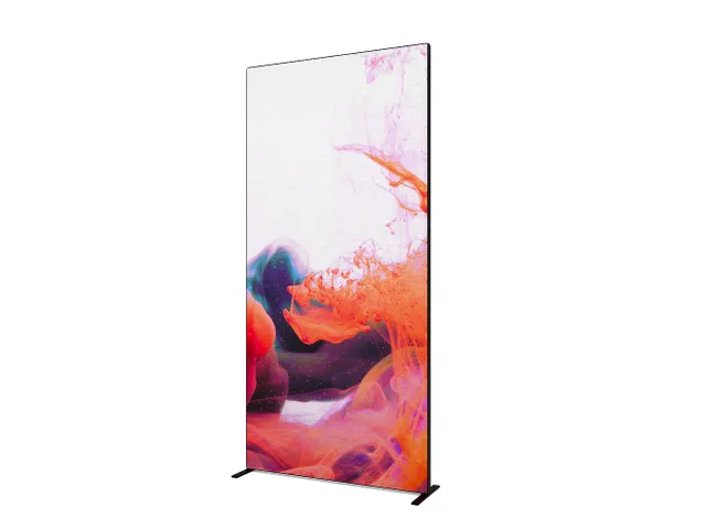 FlexFrame Modulair systeem beurswand 120x250cm Zwart frame