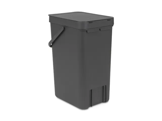 Afvalemmer Sort & Go 16 liter grijs, Brabantia