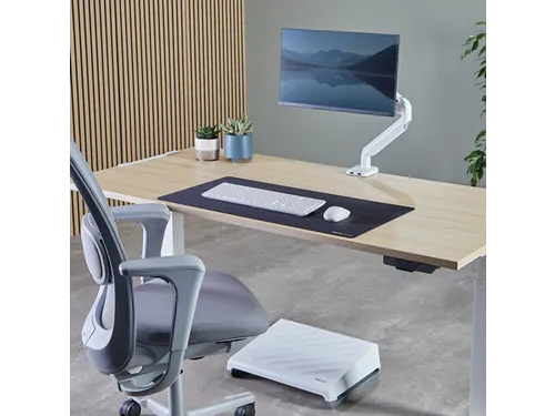 Bureau-onderlegger Fellowes Breyta zwart 80x40cm