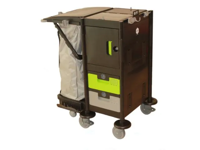 reinigingswagen,HxBxD 1040x670x905mm,frame PP,4wielen