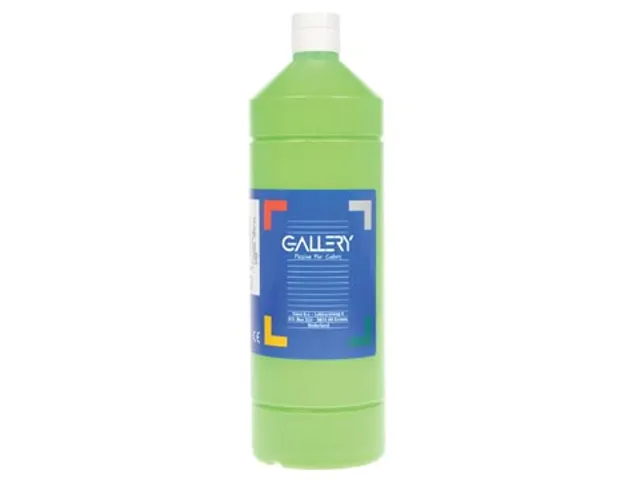 Plakkaatverf Flacon Van 1 Liter Lichtgroen