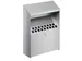 Cendrier Mural Durable 450x310x107mm Argent Métallique
