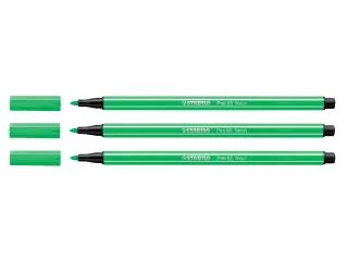 Viltstift STABILO Pen 68/033 medium neon groen - 1