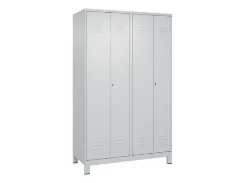 locker voor scheiding van kleding,HxBxD 1950x1200x500mm,4vak