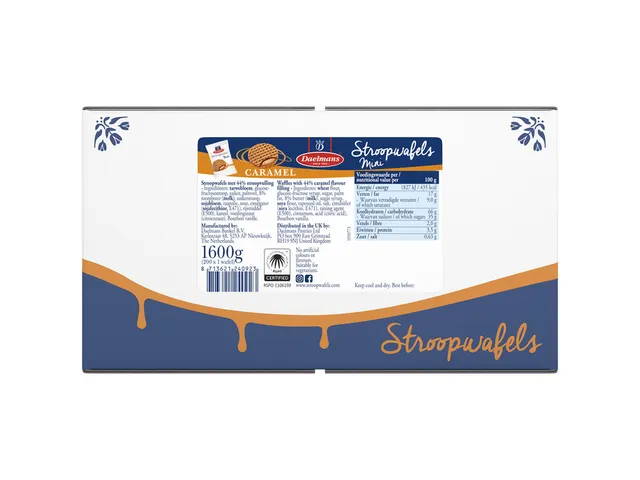 Stroopwafel Daelmans mini 200 stuks