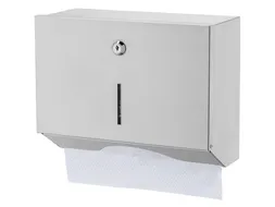 Rvs Handdoekdispenser Klein C-vouw Z-vouw