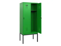 schoollocker,HxBxD 1950x800x500mm,2vak,vak B 400mm,draaigrendel
