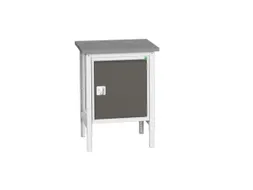 werkbank,HxBxD 780-930x700x600mm,linoleumblad,4voeten