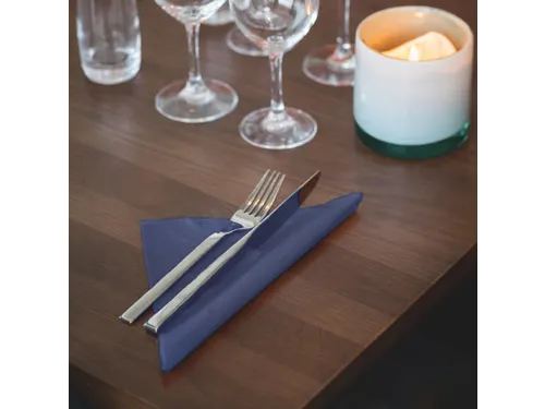 Servetten Tork 477215 2-laags 33x33cm blauw 1/4 vouw 200st.