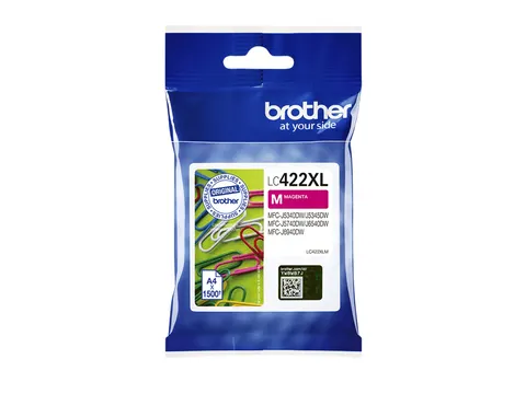 Inktcartridge Brother LC-422XLM rood