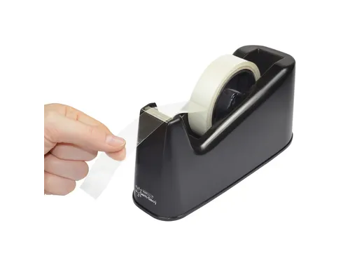 Plakbandhouder Rapesco Germ-Savvy 500 antibacterieel zwart
