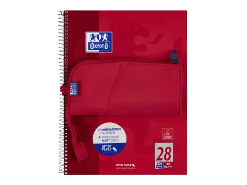Pennenetui Oxford Stand-Up rood