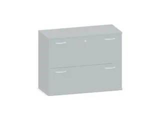 hangmappenkast 770x1000x430mm 2hangmappenframes Onyx - 1