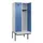 locker met bank,HxBxD 2120x800x815mm,2vak,vak B 400mm,cilinderslot
