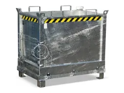 klapbodemcontainer,HxLxB 1160x800x1200mm,0,75m³,hijsogen,vorksloffen