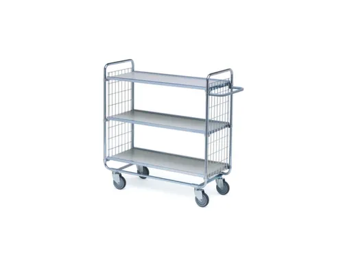 etagewagen,draagverm. 200kg,3etage(s),laadvl. LxB 1200x425mm,houtetage