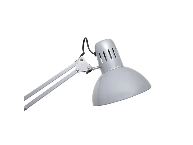 Bureaulamp MAUL Study tafelklem excl.LED lamp E27 zilver